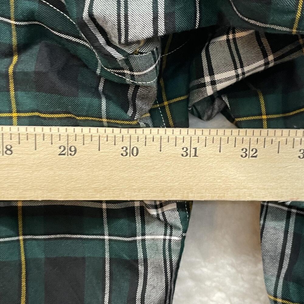 Polo Ralph Lauren Shirt Mens 3XB Green Plaid Big & Tall Long Sleeve Button Down - Picture 10 of 12